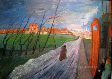 ventoso Marianne von Werefkin Expresionismo Pinturas al óleo